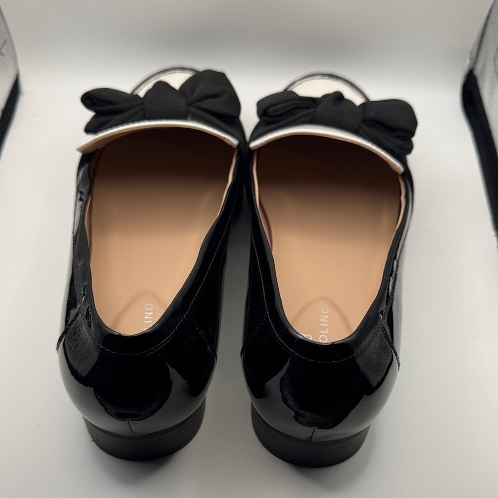 Bandolino Black and White Loafers - Picture 5 of 5